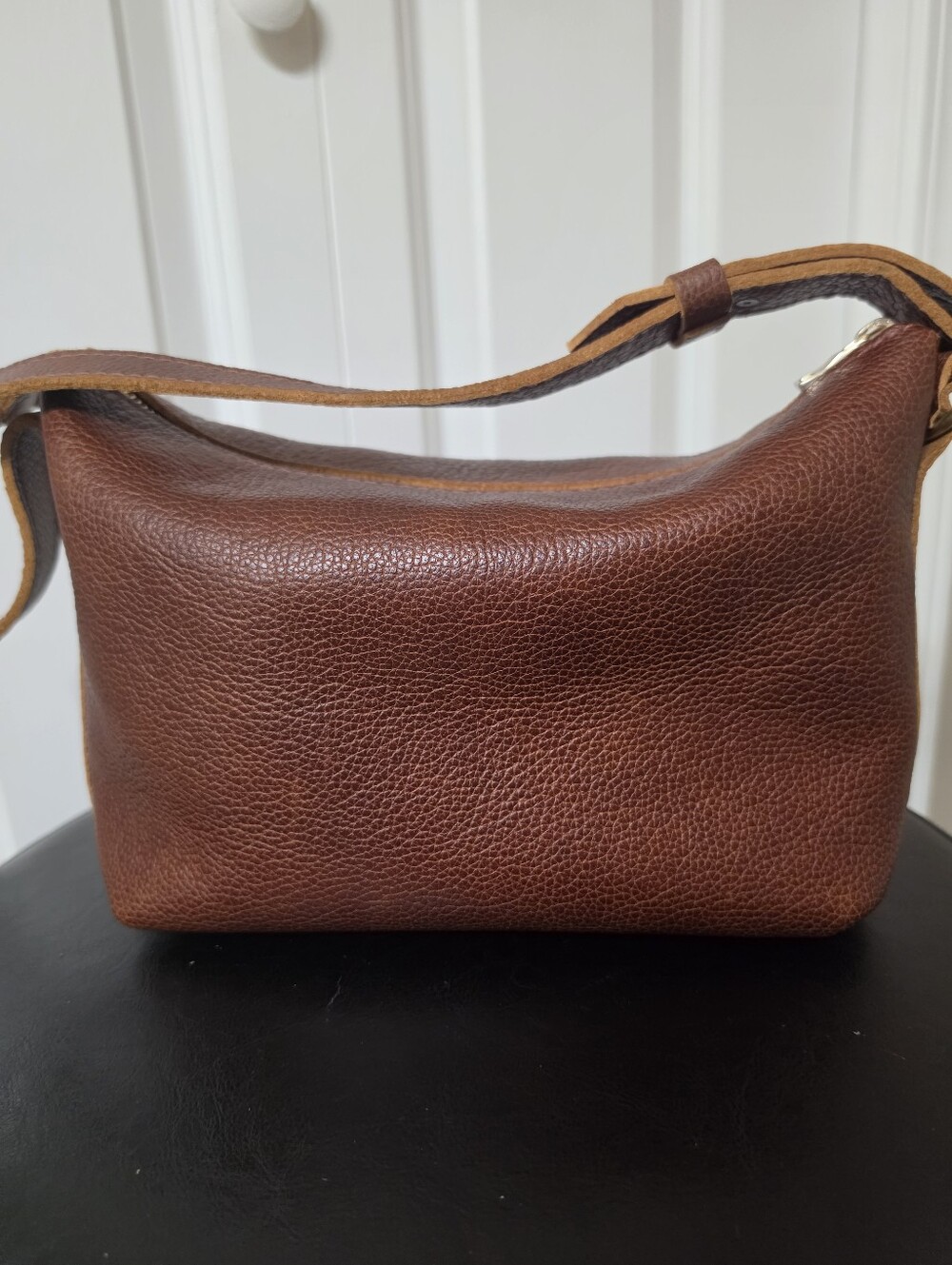 Portland Leather Goods Small Slouchy Shoulder Bag/Color: Asheville - Picture 4 of 9